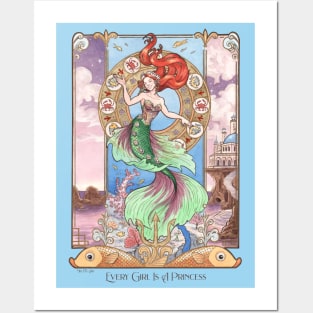 Andersen’s The Little Mermaid Posters and Art